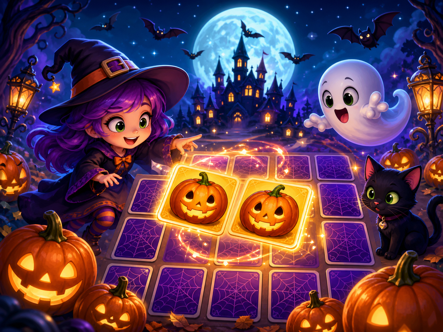 Halloween Memory game cover