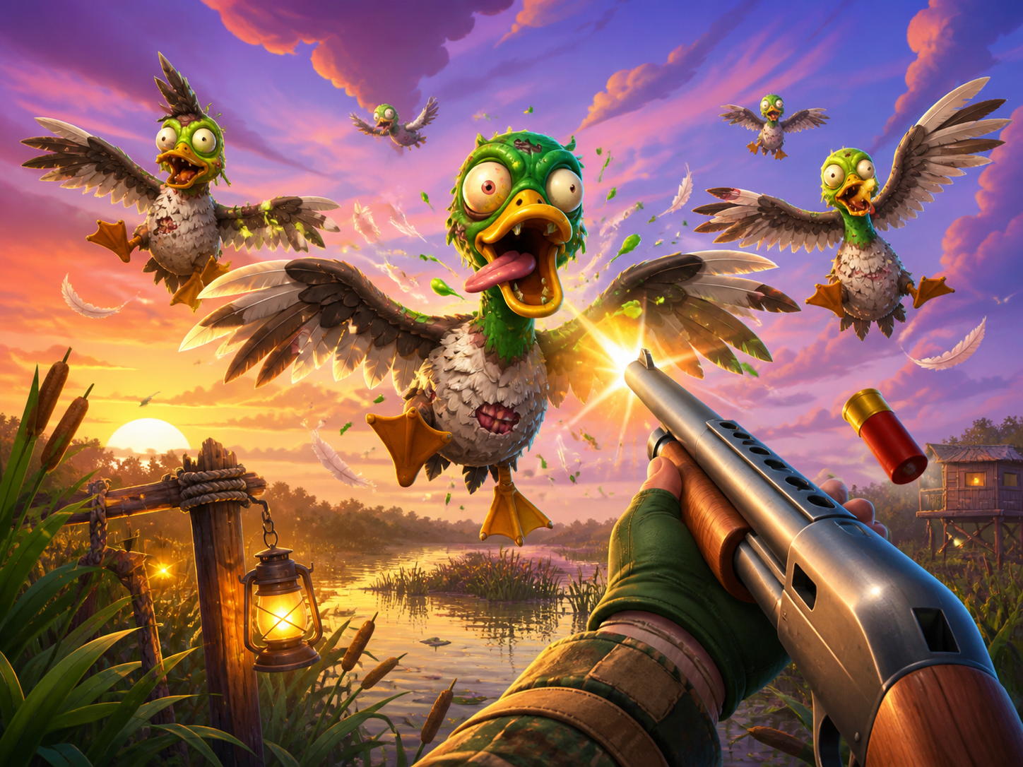 Zombie Duck Hunter game cover